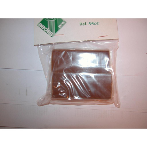 [ A5905 ] Aedes easy mozaiek bruin 29x69mm 20st 