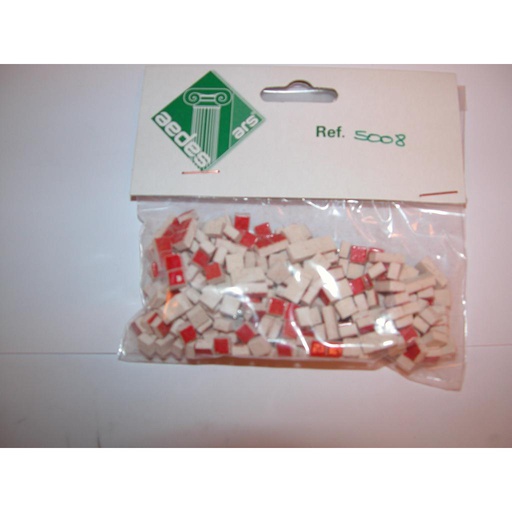 [ A5008 ] Aedes 50080 easy mozaiek rood 5x5mm 350st 