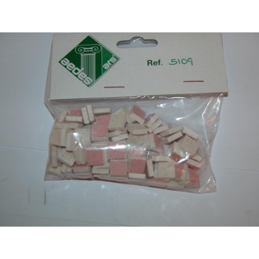 [ A5109 ] Aedes 51090 easy mozaiek roos/pink 10x10mm 100st    