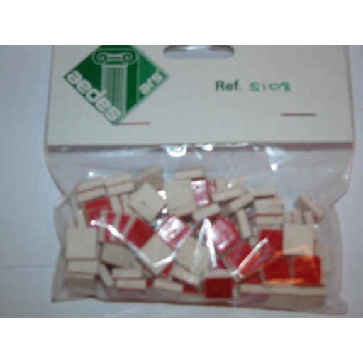[ A5108 ] Aedes 51080 easy mozaiek rood 10x10mm 100st    