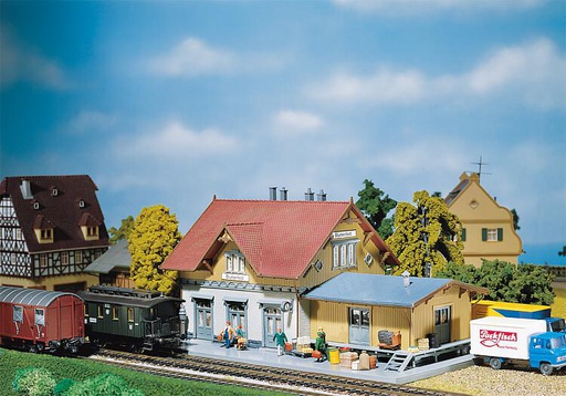 [ FAL110097 ] Faller Klein station "Blumenfeld"  1/87  HO