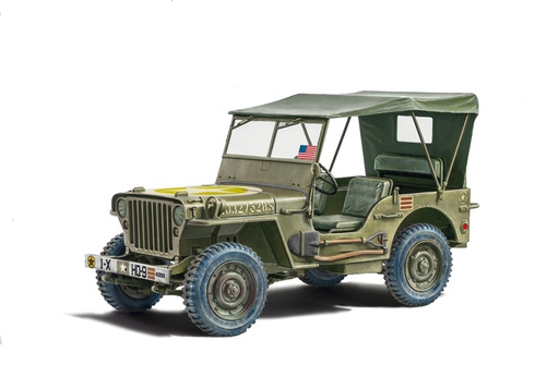 [ ITA-3635 ] Italeri Willys Jeep MB 80th Anniversary 1941-2021  1/24
