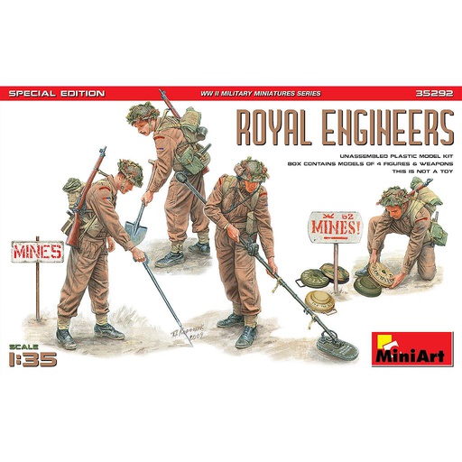 [ MINIART35292 ] Royal Engineers 1/35