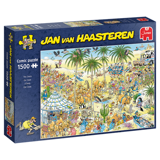 [ JUMBO19059 ] Jan van Haasteren De Oase - 1500 stukjes