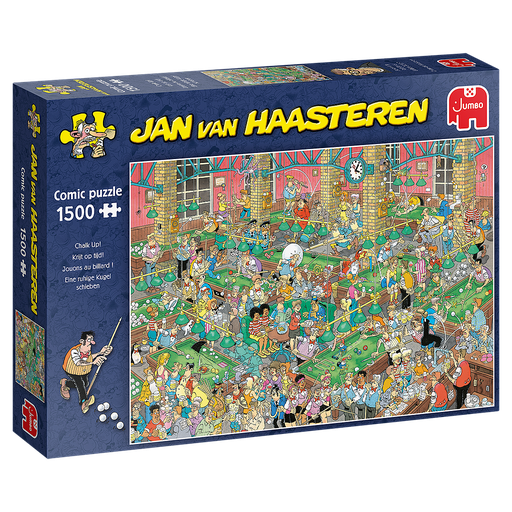 [ JUMBO20026 ] Jan van Haasteren Krijt op tijd! - 1500 stukjes