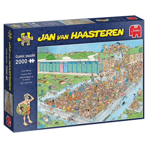 [ JUMBO20040 ] Jan van Haasteren Bomvol bad - 2000 stukjes