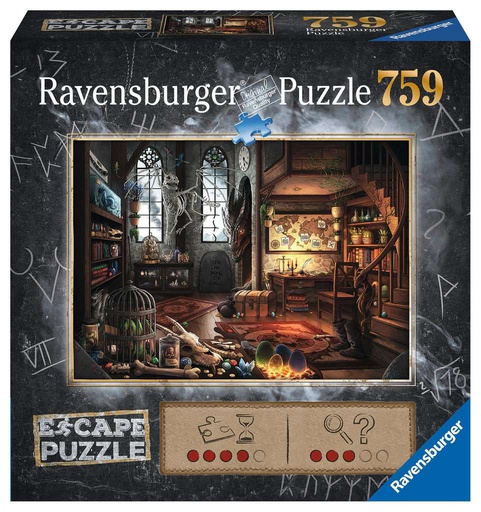 [ RAV199600 ] Ravensburger Escape Puzzel In het drakenlaboratorium  - 759 stukjes