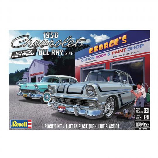 [ RE4504 ] Revell 1956 Chevrolet Del Ray 2'N1 1/25