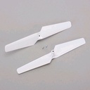 [ BLH7407 ] Blade Prop, CW & CCW Rotation, White: 180 QX HD, mQX 