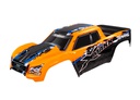 [ TRX-7811 ] Traxxas body, X-Maxx®, Orange (painted, decals applied) (assembled with front & rear body mounts, rear body support, and tailgate protector) - TRX7811