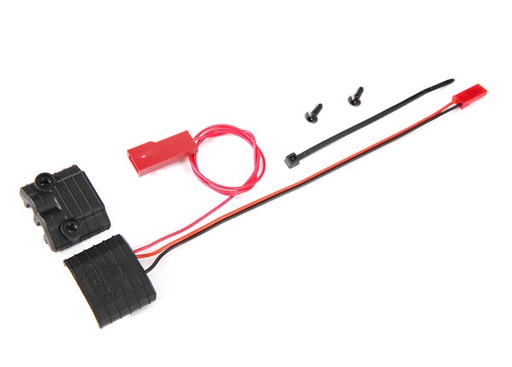 [ TRX-6549 ] Traxxas  Connector, power tap (with voltage sensor plug)/ wire tie/ 2.6x8 BCS (2) - TRX6549