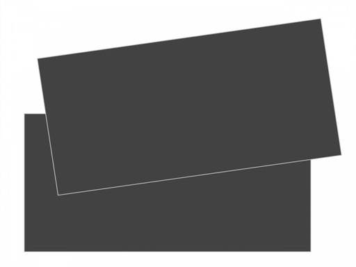 [ C2337 ] Fibre Glass Sheet GRP Epoxy 1.0mm (40cm x 20cm) black