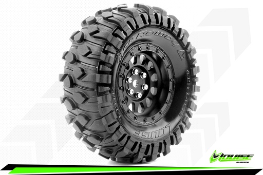 [ PROLR-T3347VB ] MLouise RC - CR-ROWDY - Class 1 - 1/10 Crawler TireSet Super Soft - 1.9 Wheels - Hex 12mm