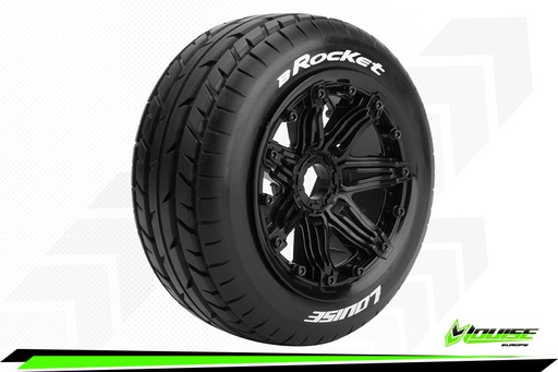 [ PROLR-T3266B ] Louise RC - B-ROCKET - 1/5 Buggy Banden - Bead Lock Velgen - Hex 24mm