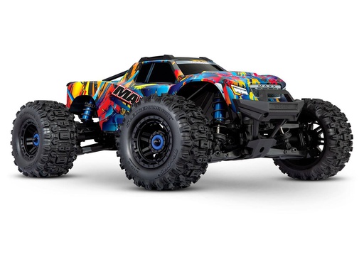 [ TRX-89086-4RNR ] Traxxas Wide Maxx 1/10 Scale 4WD Brushless Electric Monster Truck, VXL-4S, TQi - Rock & Roll - TRX89086-4RNR