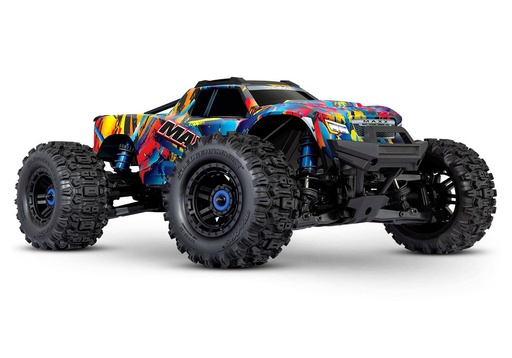 [ TRX-89086-4RNR ] Traxxas Wide Maxx 1/10 Scale 4WD Brushless Electric Monster Truck, VXL-4S, TQi - Rock &amp; Roll - TRX89086-4RNR