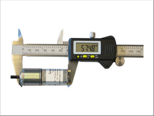 [ SERVONAUT-U130 ] GM22U130 Reductiemotor 12V 130T/min - 22x58mm - As 4mm