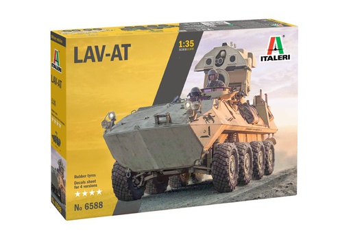 [ ITA-6588S ] Italeri LAV-AT 8-Wheel Drive 1/35