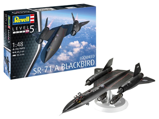 [ RE04967 ] Lockheed SR-71 A Blackbird 1/48