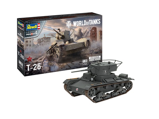 [ RE03505 ] Revell T-26 &quot;World of Tanks&quot;  1/35