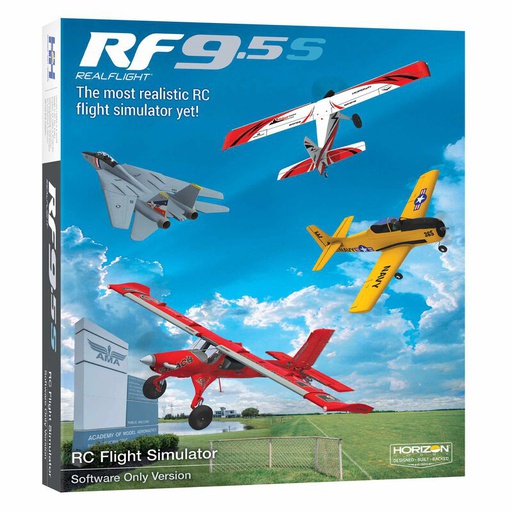 [ RFL1201S ] RealFlight 9.5S Flight Sim Software Only