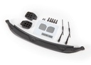 [ TRX-9217 ] Traxxas  Mirrors, side, black (left & right)/ windshield wipers (2)/ cowl/ 2.5x8 BCS (3)/ 2.5x10 CS (2)/ 1.6x5 BCS (2) (fits #9211 body) - TRX9217