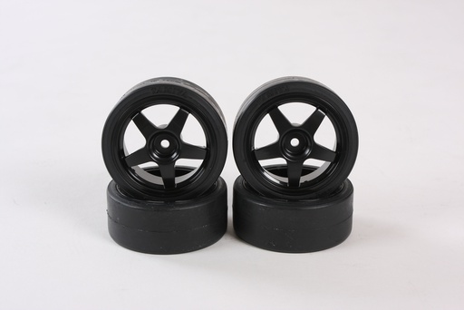 [ T9400564 ] Tamiya drift tire & wheel 4pcs