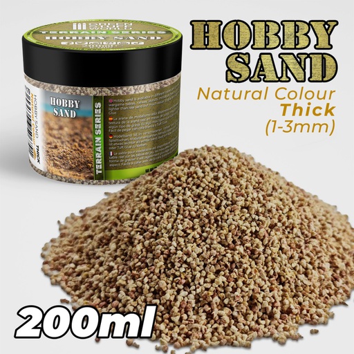 [ GSW11179 ] Green stuff world Thick Hobby Sand - Natural 200ml