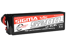 [ RC-G45-5200-4S1P ] Lipo 5200 mAh - 14.8V - Sigma45C
