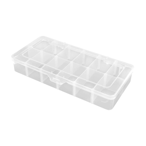 [ R14033 ] Assortiment case 12 compartimenten (variabel) 260x125x43,5