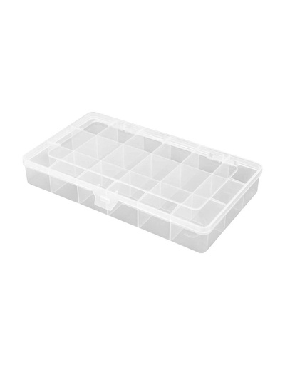 [ R14030 ] Assortiment case 18 compartments 210x119x34,5mm