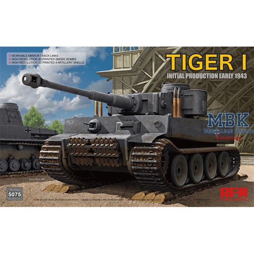[ RFM5075 ] Ryefield model  Tiger I 100# initial production early 1943 1/35