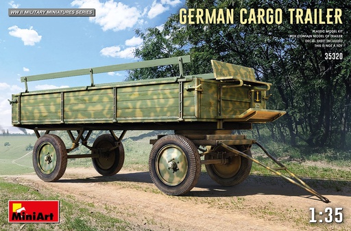 [ MINIART35320 ] Miniart German Cargo Trailer 1/35