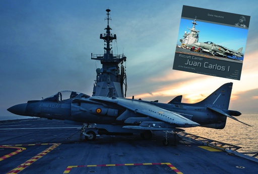[ HMHS001 ] Duke Hawkins Aircraft Carrier Juan Carlos I of the Spanish Navy (108p.)