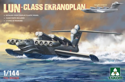 [ TAKOM3002 ] LUN-Class Ekranoplan 1/144
