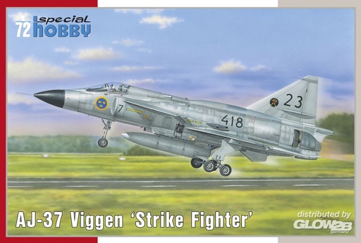 [ SPH72378 ] Special hobby AJ-37 Viggen Strike Fighter  1/72
