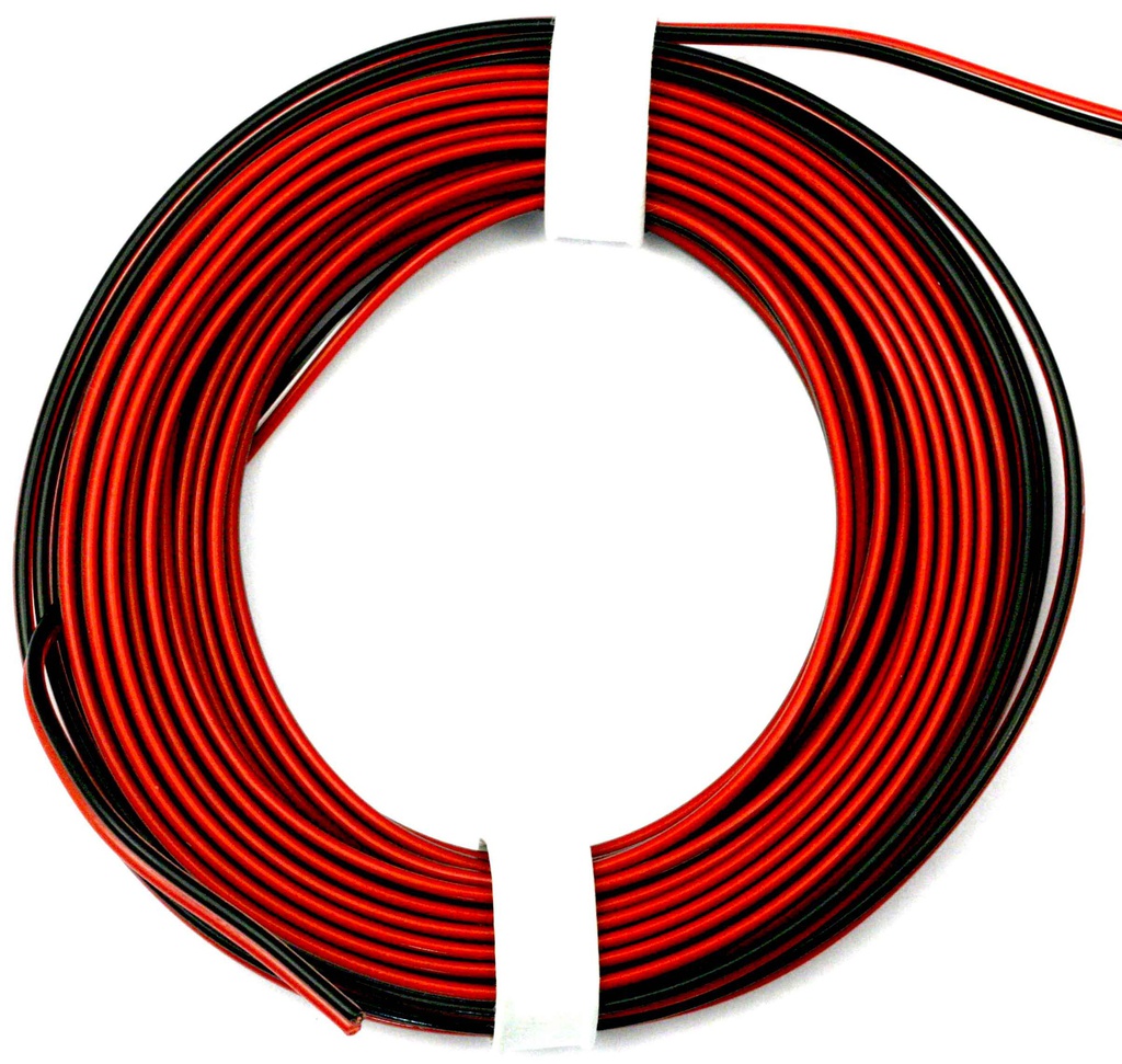 account in de buurt kunstmest MU51721 ] pvc kabel/draad 2 aderig rood/ zwart 2x0.14mm² 1 meter |  Modelbouw Baillien