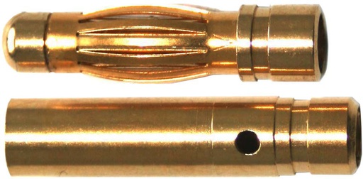 [ MU83402 ] 4.0 mm goudcontacten  male/female  5 paar