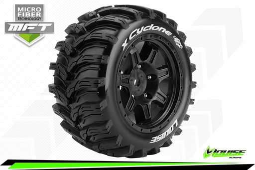 [ PROLR-T3298BM ] Louise RC - MFT - X-CYCLONE - KRATON 8S Tire Set - Hex 24mm