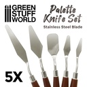 [ GSW3105 ] Green Stuff World Palette knife tools 5pcs