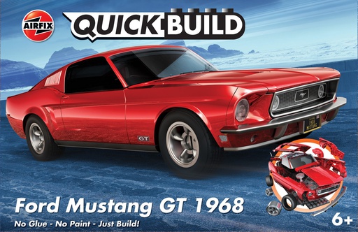 [ AIRJ6035 ] Airfix quickbuild Ford Mustang GT 1968