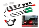 [ TRX-9496R ] Traxxas  LED light set, front, complete (red) (includes light harness, power harness, zip ties (9)) - TRX9496R