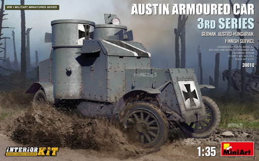 [ MINIART39010 ] Miniart Austn Armoured Car 3rd Series 1/35