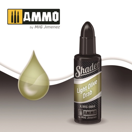 [ MIG0864 ] SHADERS LIGHT OLIVE DRAB JAR 10ML