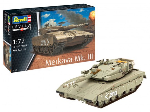 [ RE03340 ] Merkava Mk.III 1/72