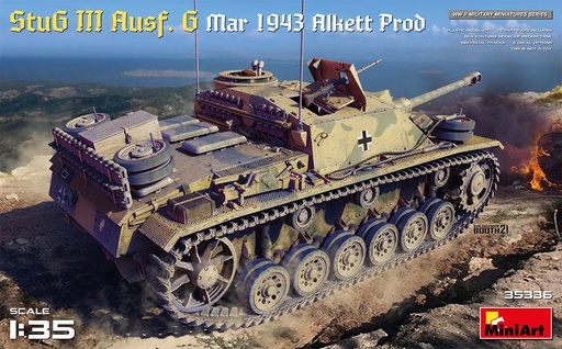 [ MINIART35336 ] Miniart Stug III Ausf.G March 1943 Alkett Prod 1/35