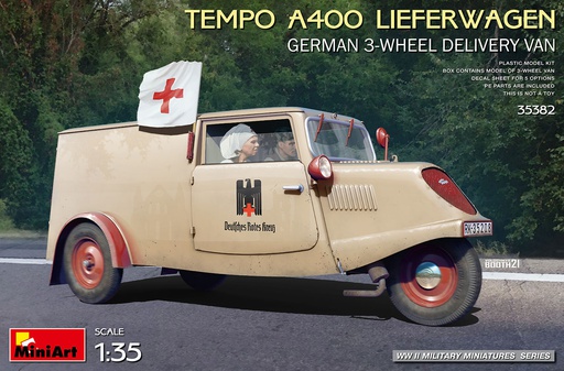 [ MINIART35382 ] Miniart Tempo A400 Lieferwagen 1/35