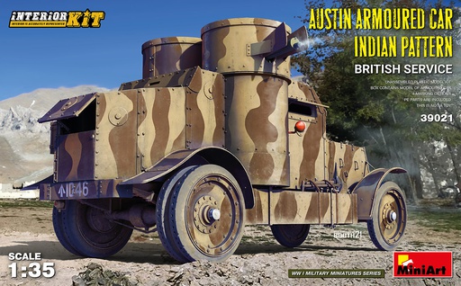 [ MINIART39021 ] Miniart Austin Armoured Car Indian Pattern 1/35