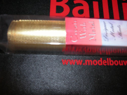 [ KS6097 ] K & S Brass mesh  .010 thick  12""x12"