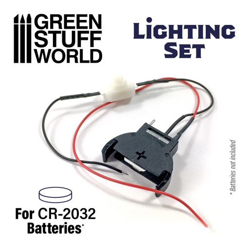 [ GSW1573 ] Green stuff world LED Lighting Kit with Switch